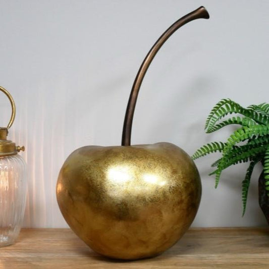 Large gold cherry home decor
