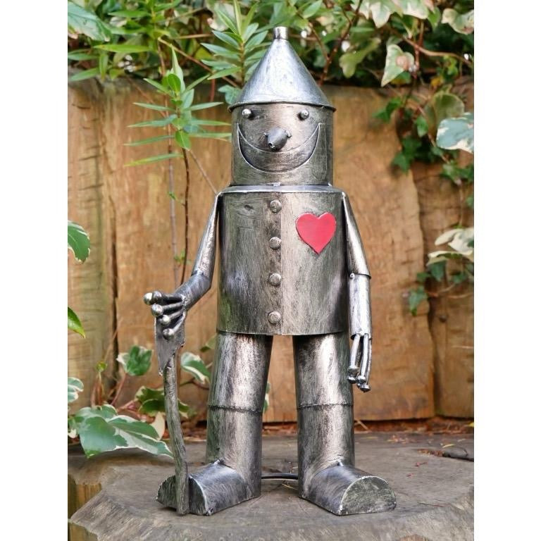 Large Tin man garden ornament for your home or garden
