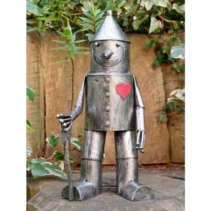 Large Tin man garden ornament for your home or garden