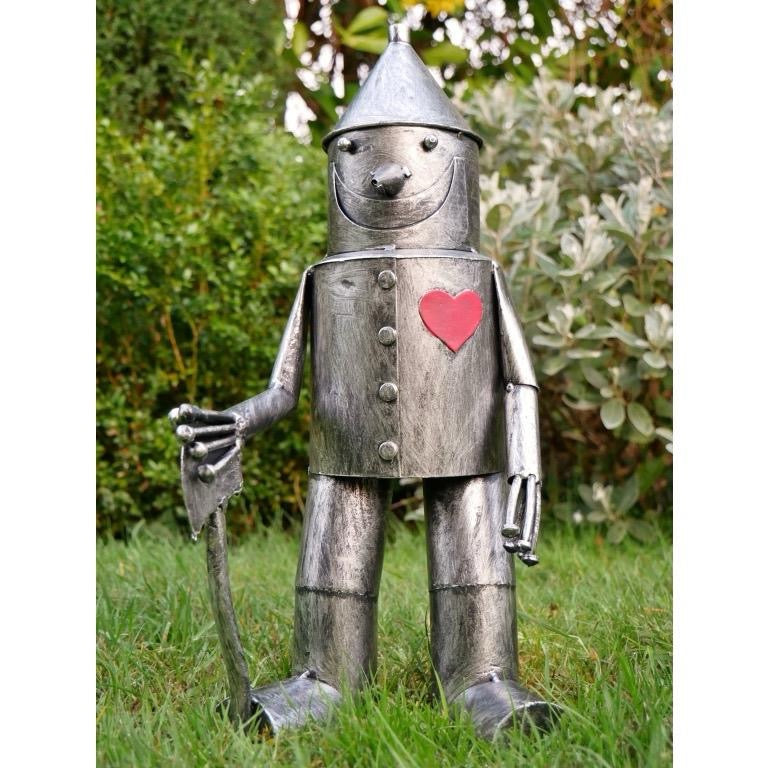 Large Tin man garden ornament for your home or garden