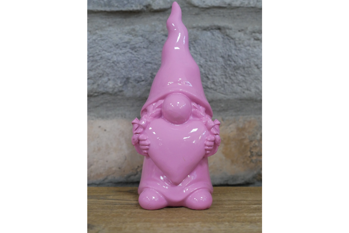 Girl Gnome With Heart