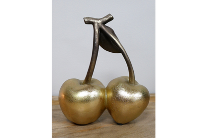 Gold cherries styling home decor