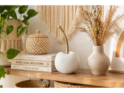 Medium smooth quartz Apple home decor