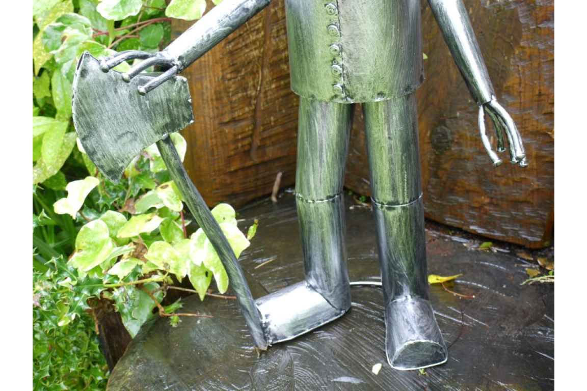large Tinman statue indoor or outdoor