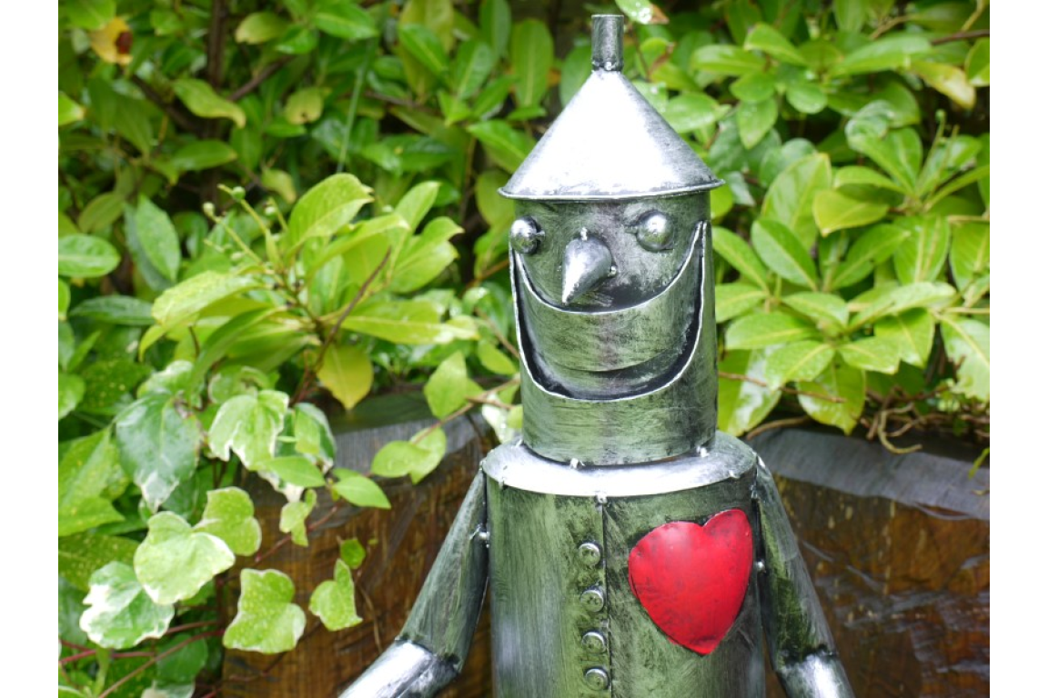 large Tinman statue indoor or outdoor