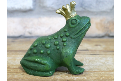 Cast iron frog statue indoor or out