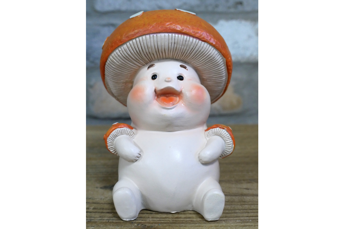 Cute Mushroom Character Ornament