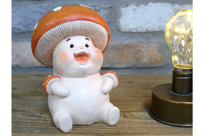 Cute Mushroom Character Ornament