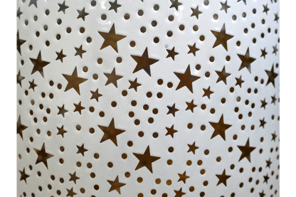 Star Cut-Out Candle Holder – Large