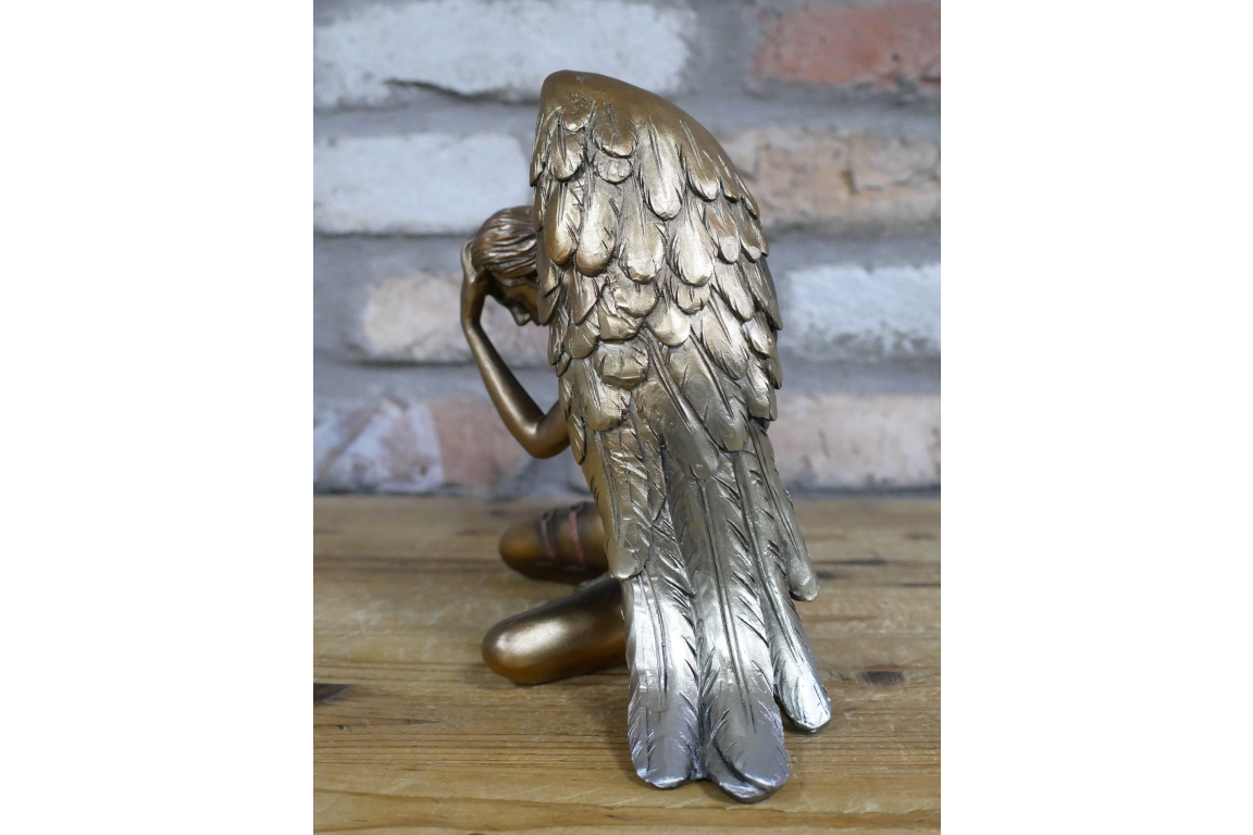 Good steampunk angel statue styling decor