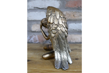 Good steampunk angel statue styling decor