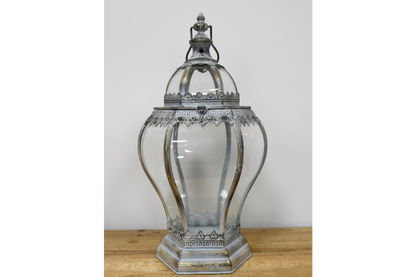 Vintage Distressed gold  Lantern – 45cm