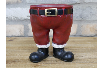 Santa Legs Sweet Bowl – Festive Christmas Treat Holder