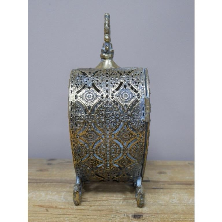Heart Candle Holder Gold - Elegant Home Decor Ornament with Intricate Design for Special Occasions 27cm x 19cm x 10cm