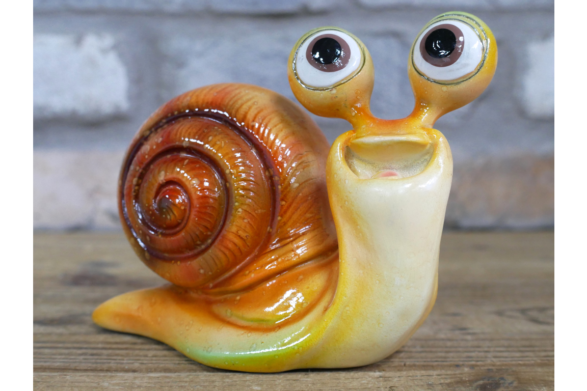 Funny Snail Resin Ornament – Indoor & Outdoor Garden Decoration