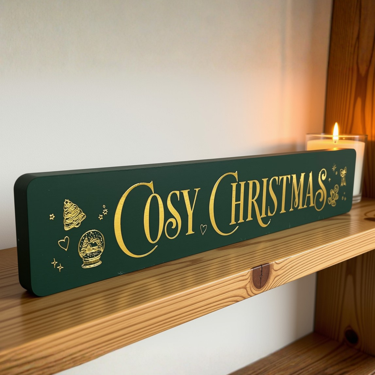 Cosy Christmas sign