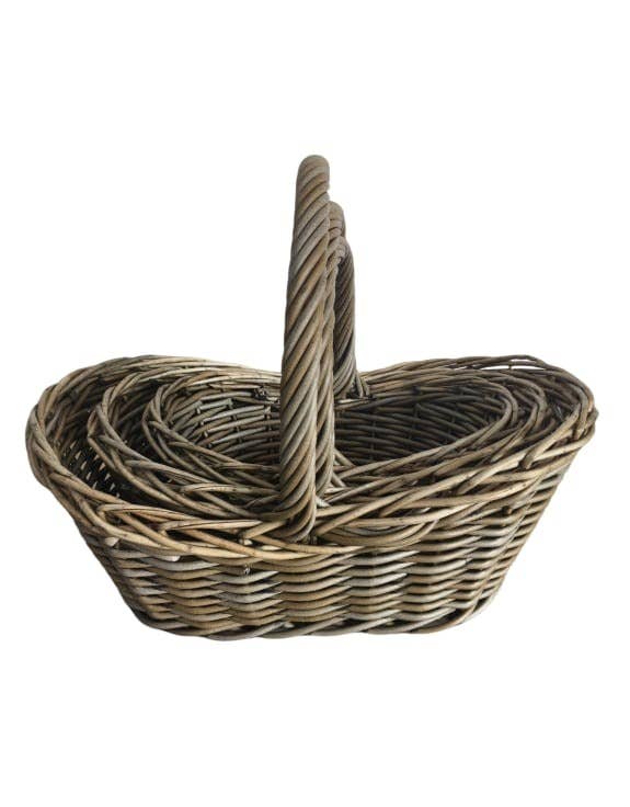 Medium Rustic Woven "Picker" Baskets sold individually