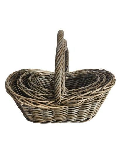Medium Rustic Woven "Picker" Baskets sold individually